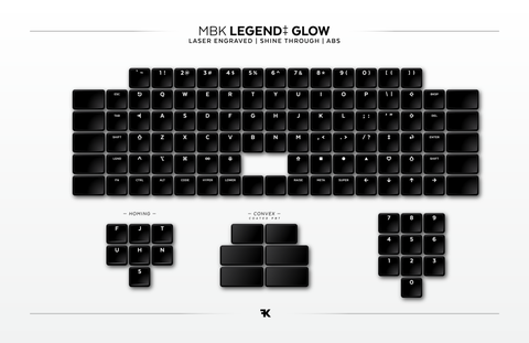 MBK Glow Keycaps